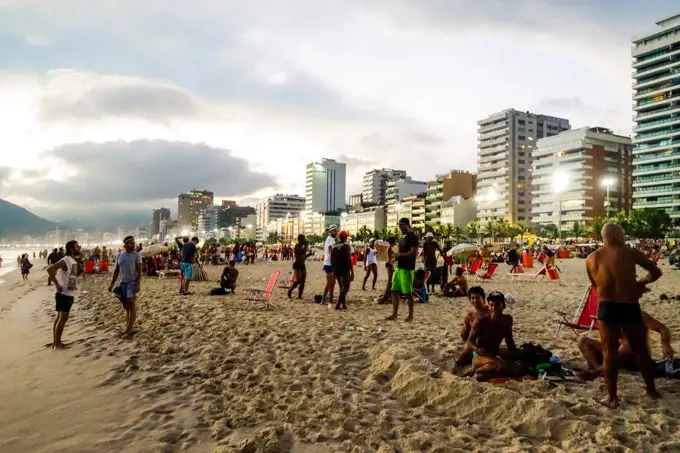 Rio de Janeiro, Ipanema Beach, Brazil