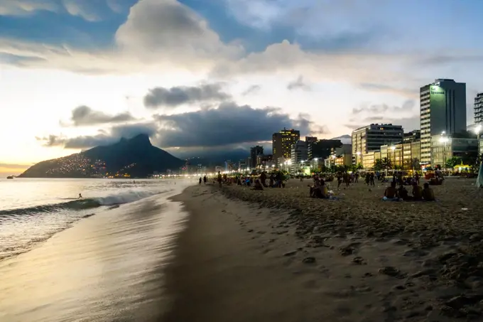 Rio de Janeiro, Ipanema Beach, Brazil