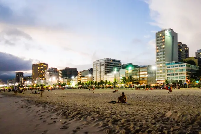 Rio de Janeiro, Ipanema Beach, Brazil