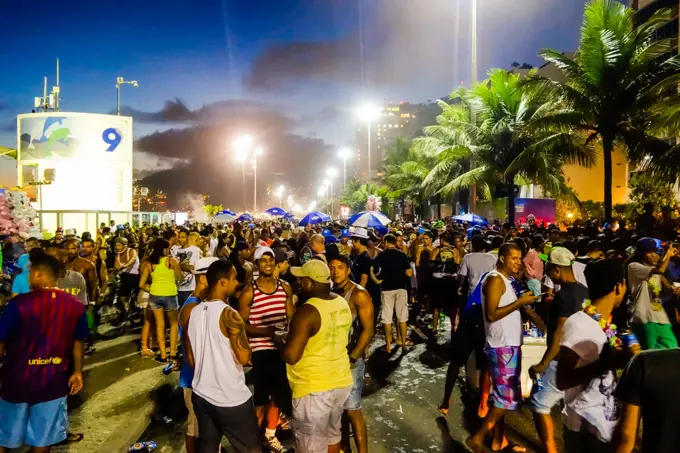 Rio de Janeiro, Ipanema Beach, Posto 9, Brazil