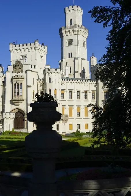 Castle Hluboka nad Vltavou, Frauenberg, Czech Republic, Southern Bohemia, Hluboca