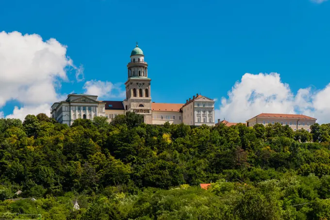 Pannonhalma, monastery on Martins hill, Hungary, Western Hungary