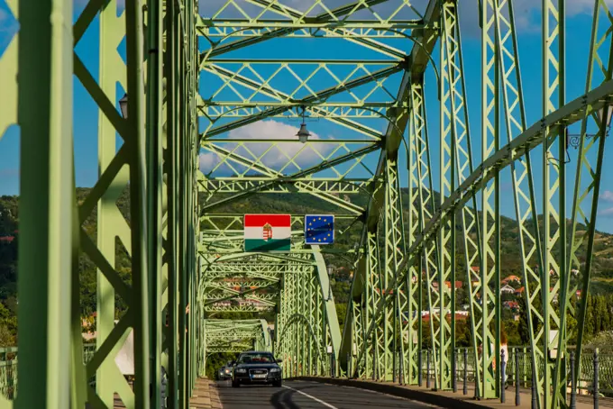 Esztergom, Hungary, Maria Valeria Bridge, Western Hungary