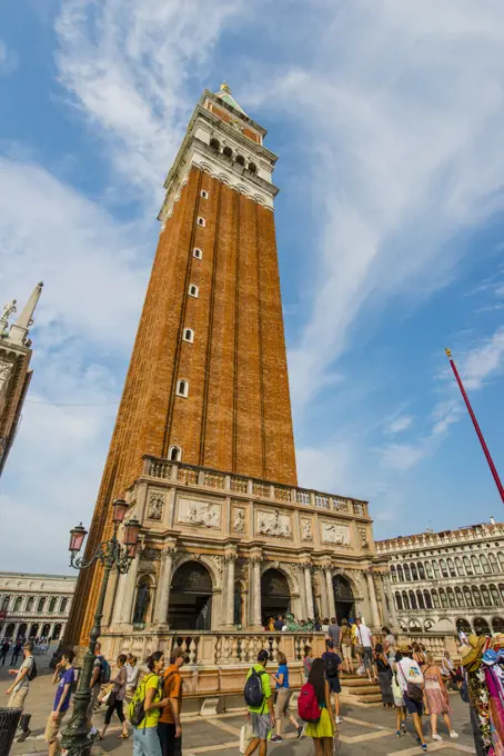 Campanile, Piazza San Marco, Venice, Venetia, Italy