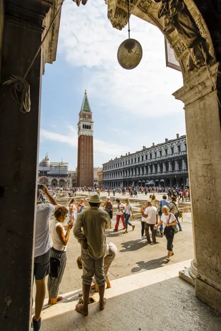 Campanile, Piazza San Marco, Venice, Venetia, Italy