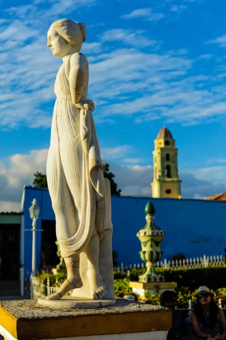 Cuba, Trinidad, Plaza Mayor, Sancti Spiritus