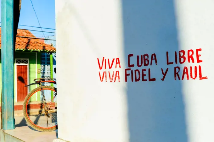 Cuba, Guantanamo, Baracoa, Viva Cuba Libre, Viva Fidel y Raul