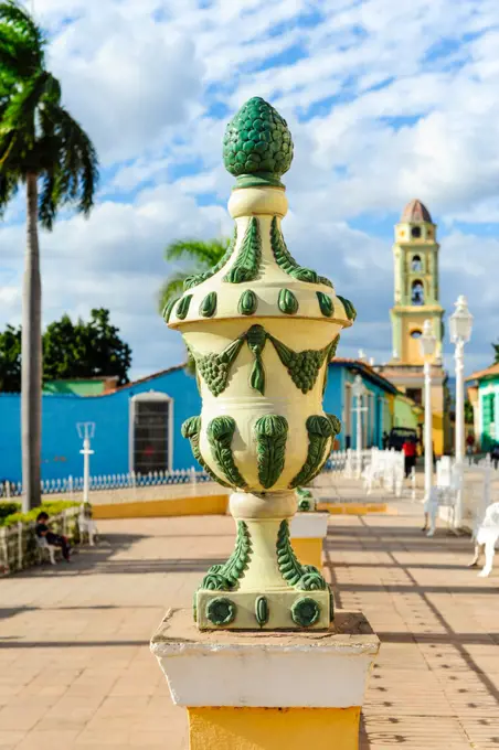 Cuba, Trinidad, Plaza Mayor, Sancti Spiritus