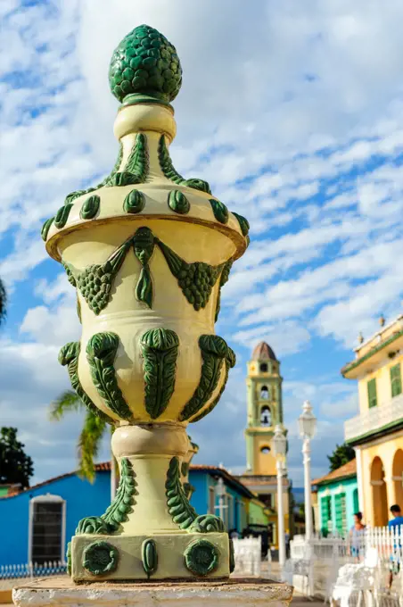 Cuba, Trinidad, Plaza Mayor, Sancti Spiritus