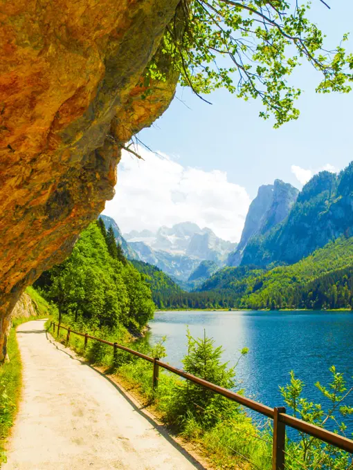 Lake Gosau, Austria, Upper Austria, lakes, Gosausee