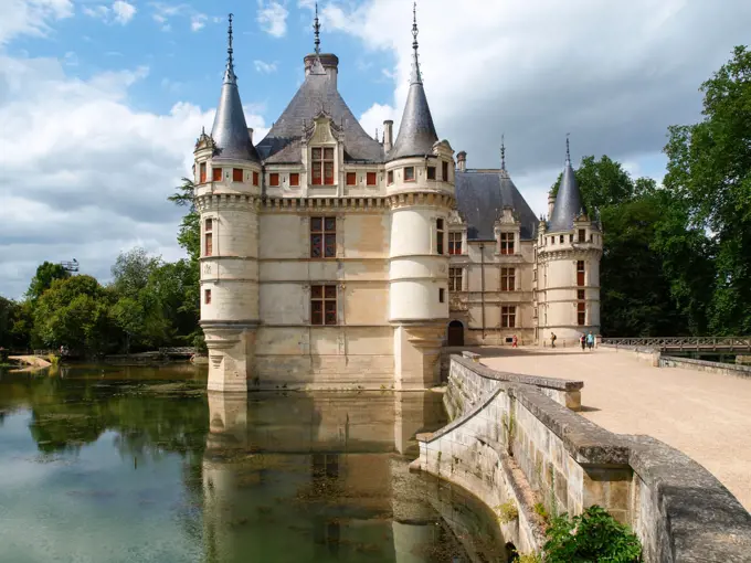 Chateau d Azay le Rideau, France, Loire Valley, Azay le Rideau