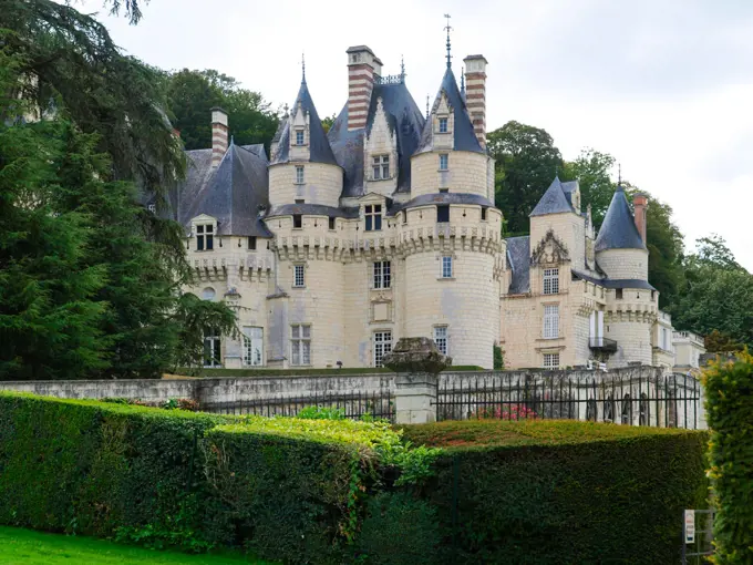 Chateau d Usse, France, Loire Valley, Rigny Usse