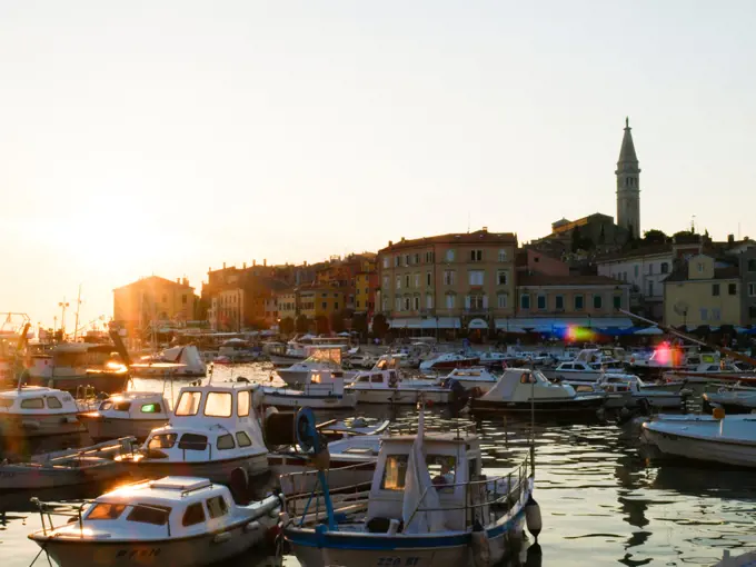 Rovinj, church Sveta Eufemija, Croatia, Istria