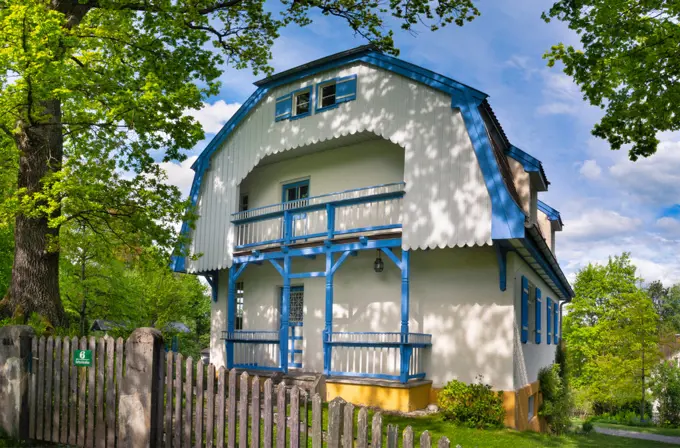 Muenter House in Murnau, Bavaria, Germany.