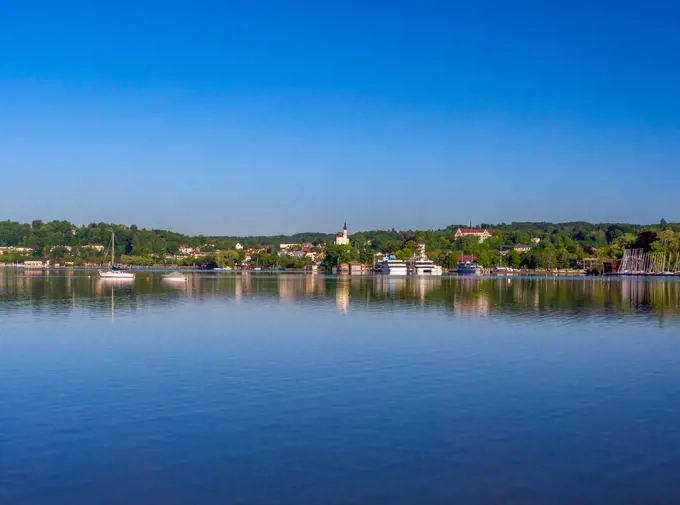 Starnberg at Lake Starnberg, Bavaria, Germany