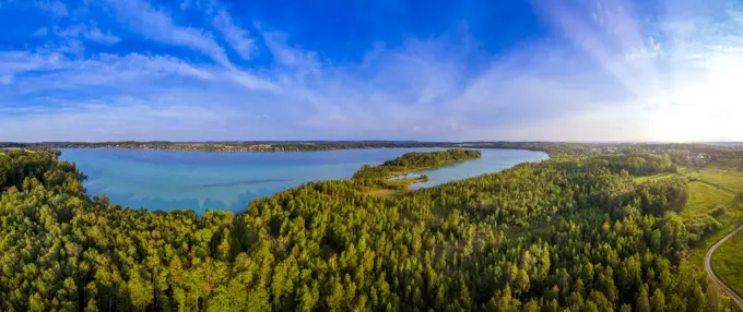 Woerthsee Lake, Bavaria, Germany