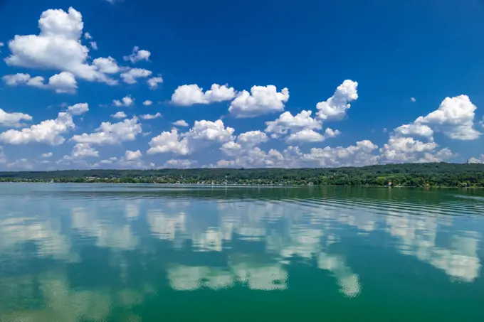 Cloud mood at the Ammersee, Bavaria, Germany