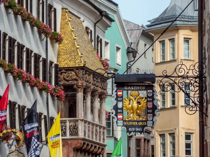 Goldenes Dachl in Innsbruck, Austria