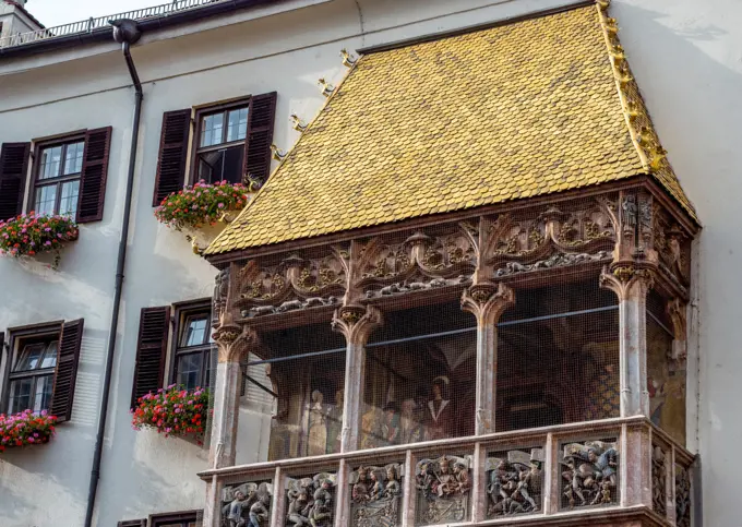 Goldenes Dachl in Innsbruck, Austria