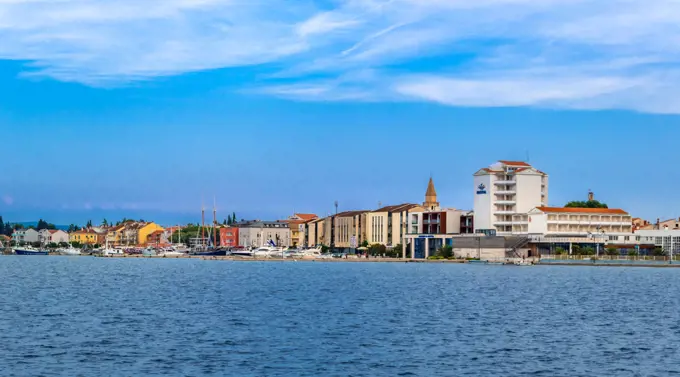 Blick auf Umag, Adria, Istrien, Kroatien, Europa