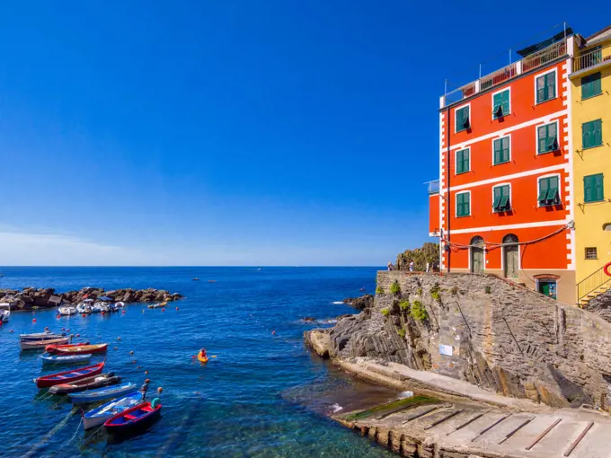 Riomaggiore, Cinque Terre, Italy