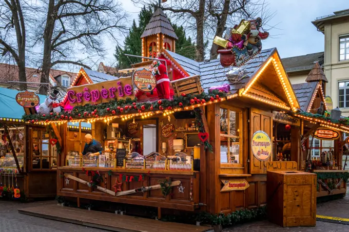 Christmas market in Heidelberg, Germany