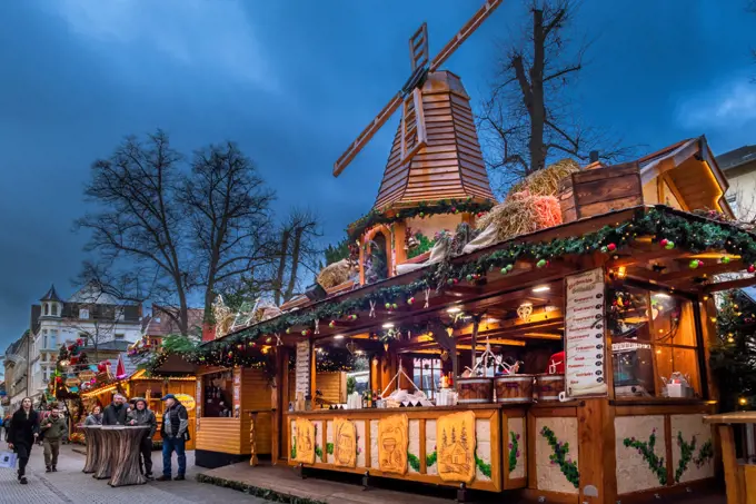 Christmas market in Heidelberg, Germany