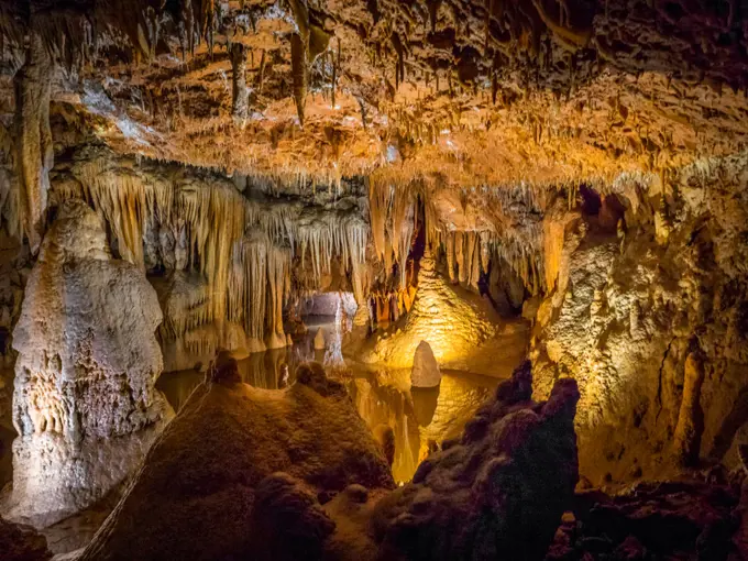 Jama Baredine, Tropfsteinhöhle, Nova Vas, Porec, Istrien, Kroatien, Europa