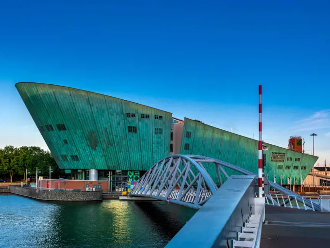 NEMO Science Museum in Amsterdam, Netherlands