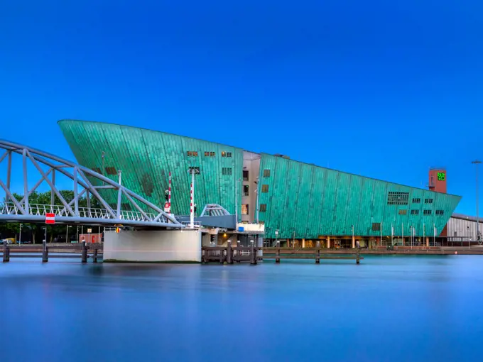 NEMO Science Museum in Amsterdam, Netherlands