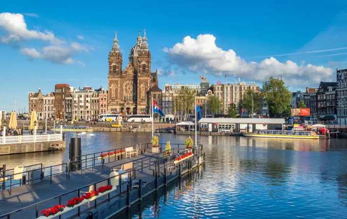 Saint Nicholas Church in Amsterdam, Netherlands