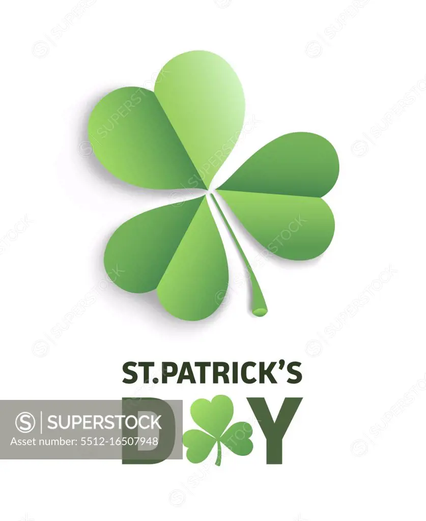 Digitally generated St patricks day greeting vector