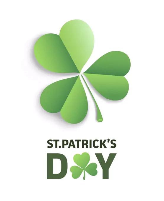 Digitally generated St patricks day greeting vector