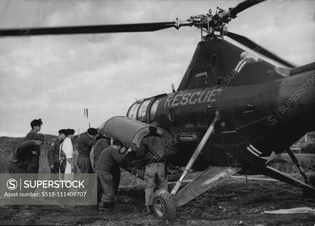 132.A. - Ambulance Planes - British. January 07, 1953. (Photo by Paul Popper Ltd.).