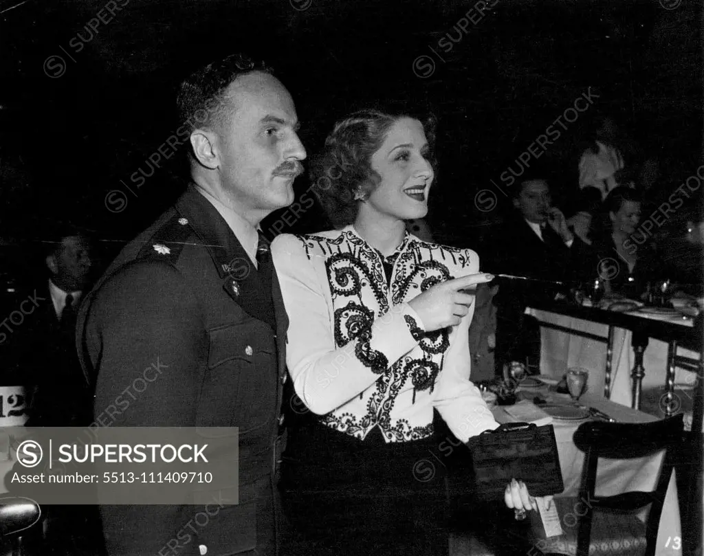 Darryl F. Zanuck & Norma Shearer. November 3, 1947.