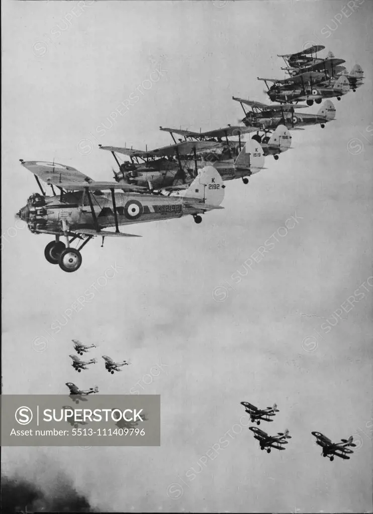 105A - Bristol "Bulldog". June 15, 1936. (Photo by The Associated Press of Great Britain Ltd.).