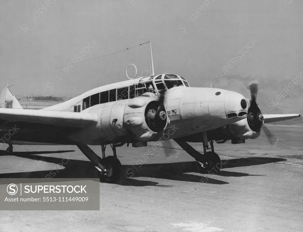 Police - Plane N.S.W. Police. May 7, 1947.