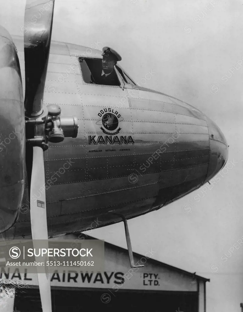 "Kavana" Douglas - Airliner. November 08, 1938.