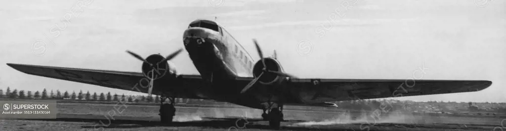 Bungana Douglas Airlines. January 16, 1937.