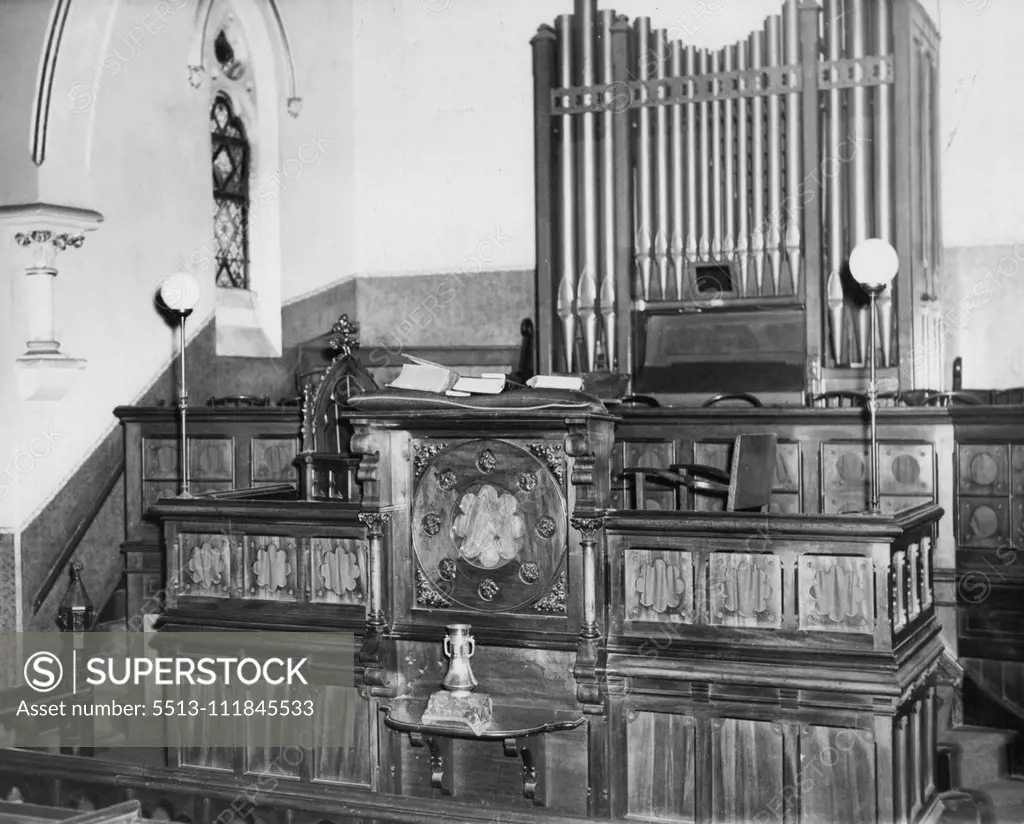 Methodist Church William St. July 21, 1955. (Photo by Alec Iverson/Fairfax Media).;Methodist Church William St.