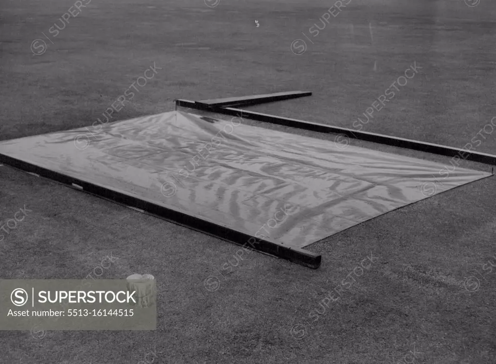 Covering at Sydney Cricket Ground. December 23, 1946.