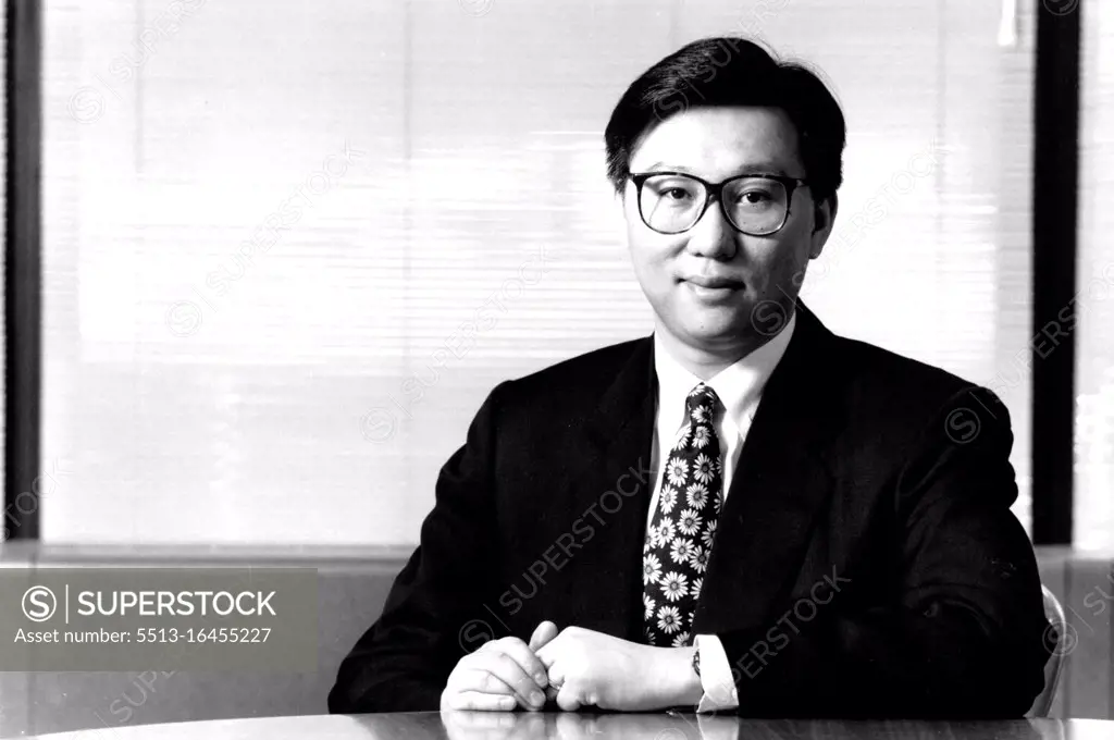 Douglas Eu, Investment Manager of Jardine Fleming international Management Inc. March 1, 1994. (Photo by Petri Kurkaa)