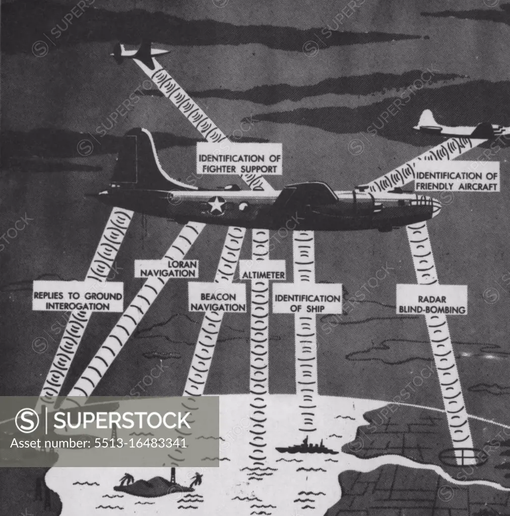 Radar-General Scenes - Science (See Also: Australia Army: Navy R.A.F. & General Merchant Shipping & Aviation Science). September 10, 1945.