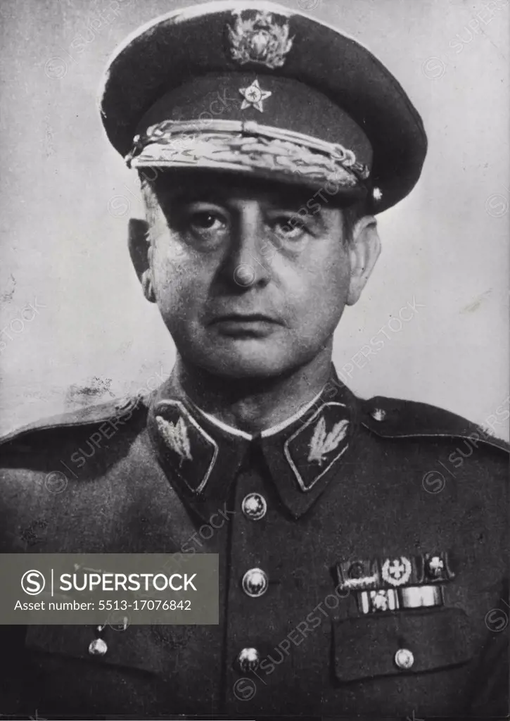 Portuguese Service Chiefs: General Paulo Benard Guedes Governor of the Portuguese Colony of Goa, In India. September 09, 1954. (Photo by Camera Press).