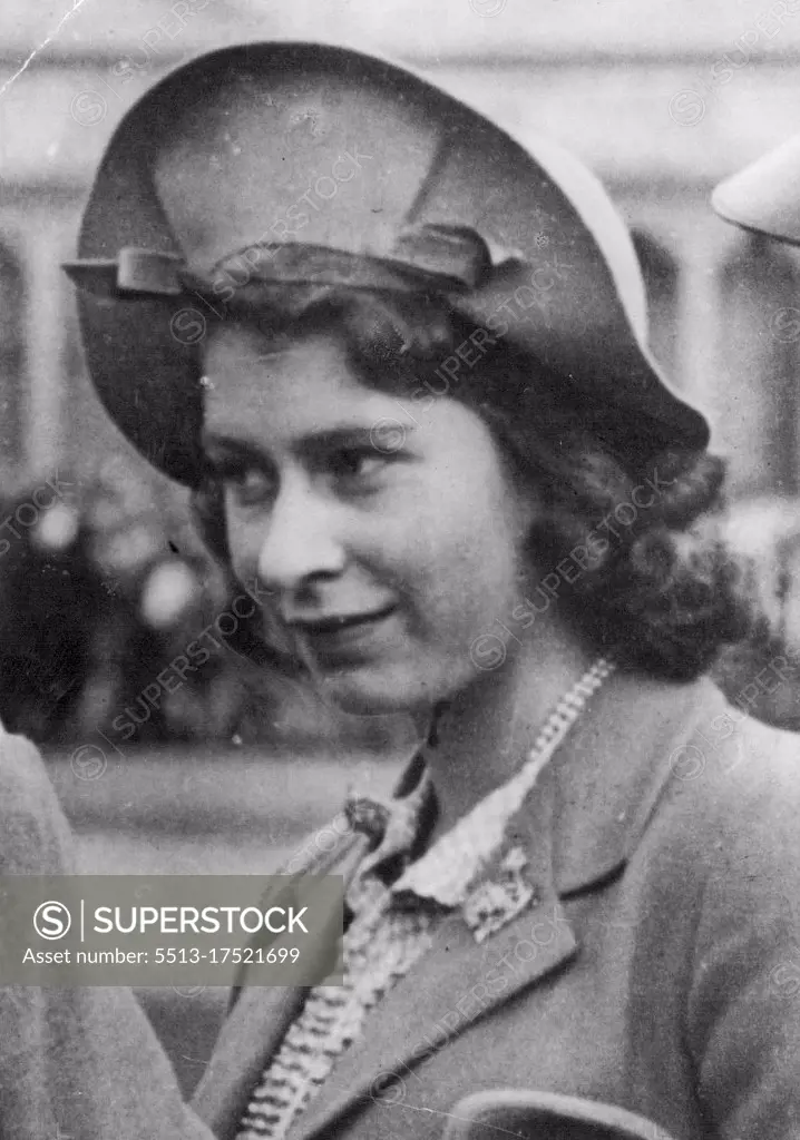 Queen Elizabeth II - Portraits Prior to 1950. February 22, 1944. 