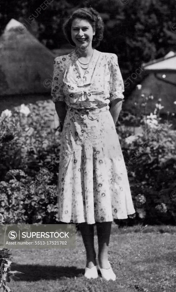 Elizabeth. July 9, 1947. (Photo by The Association Press Ltd.).