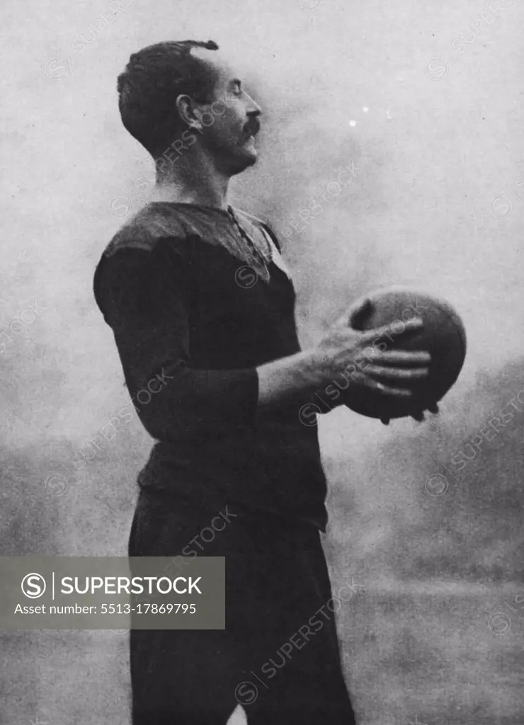 David Gallaher Captain original all blacks. July 11, 1951.