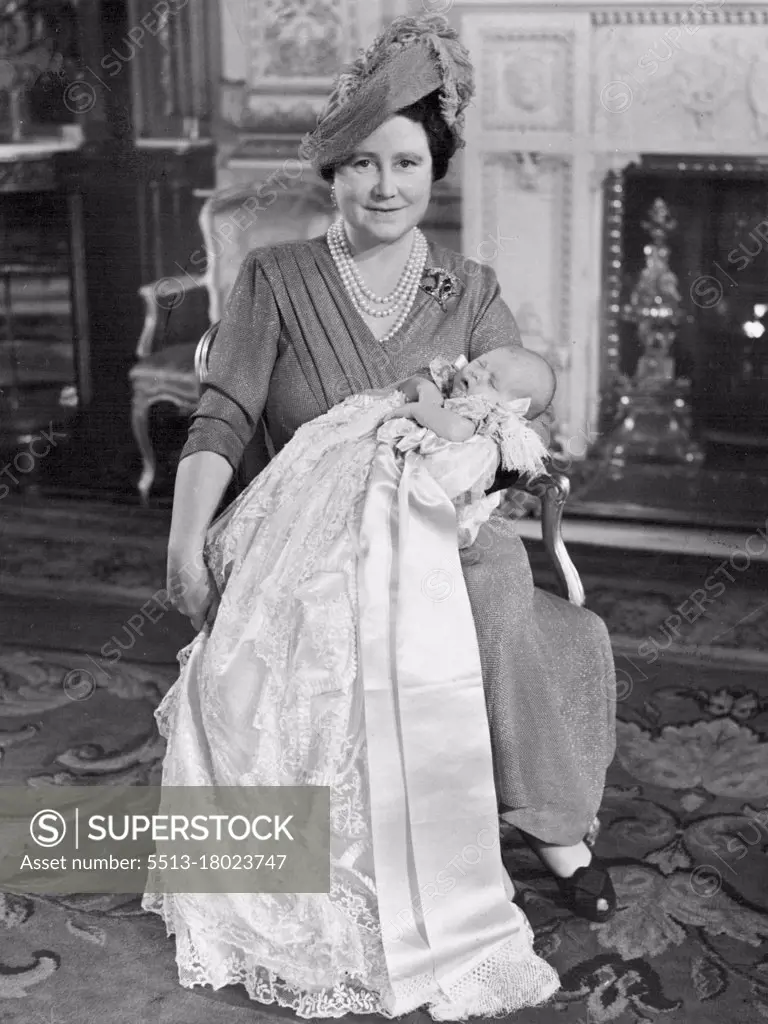 Queen Elizabeth -- The Queen's eldest daughter, Princess Elizabeth ***** to Prince Philip Mountbatten, and their ***** took place on the 11th November 1947. ***** son, Prince Charles, was born and the ***** grandmother. Our picture shows ***** often stay with her when ***** country with her husband.1948, at the christening of her first grandchild, Charles. July 09, 1951.