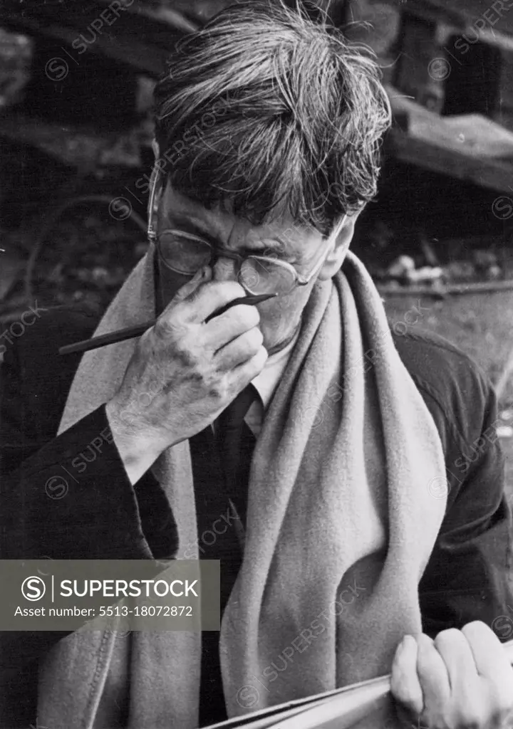 Sir Stanley Spencer - Artist, Painter. January 29, 1944. (Photo by Paul Popper). 