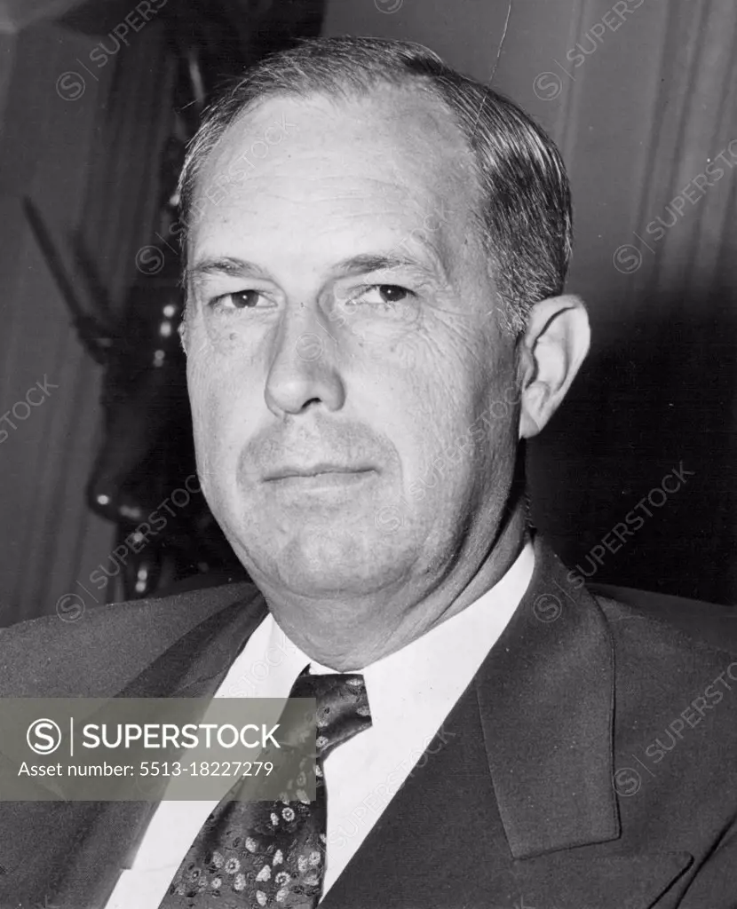 Kenneth Royall - U.S. Sec. of Warr - 1947. February 22, 1949. (Photo by Wide World Photo).